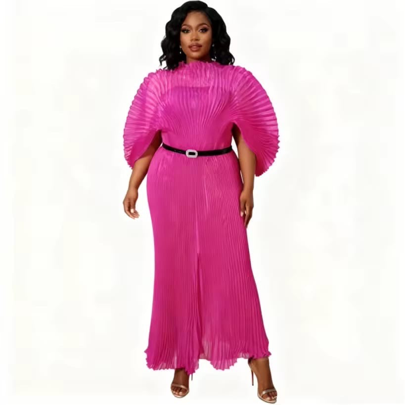 Robe Longue à encolure