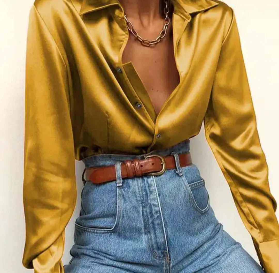 Chemise en satin