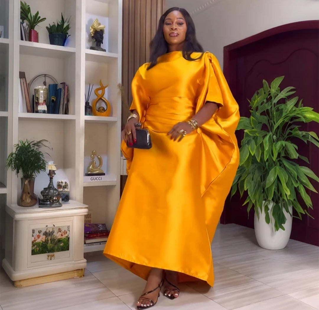 Robe  satinée élégante