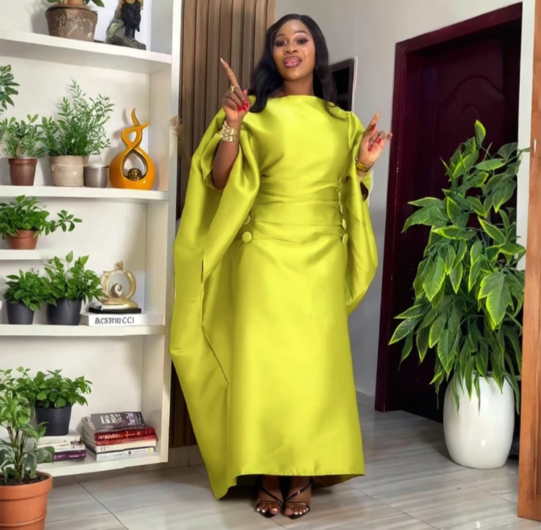 Robe  satinée élégante