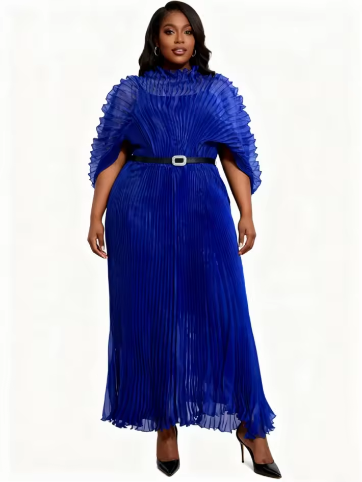 Robe Longue à encolure