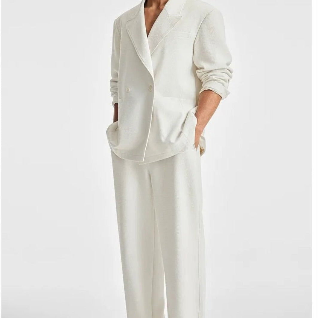 Ensemble Oversize en Coton Noir et blanc