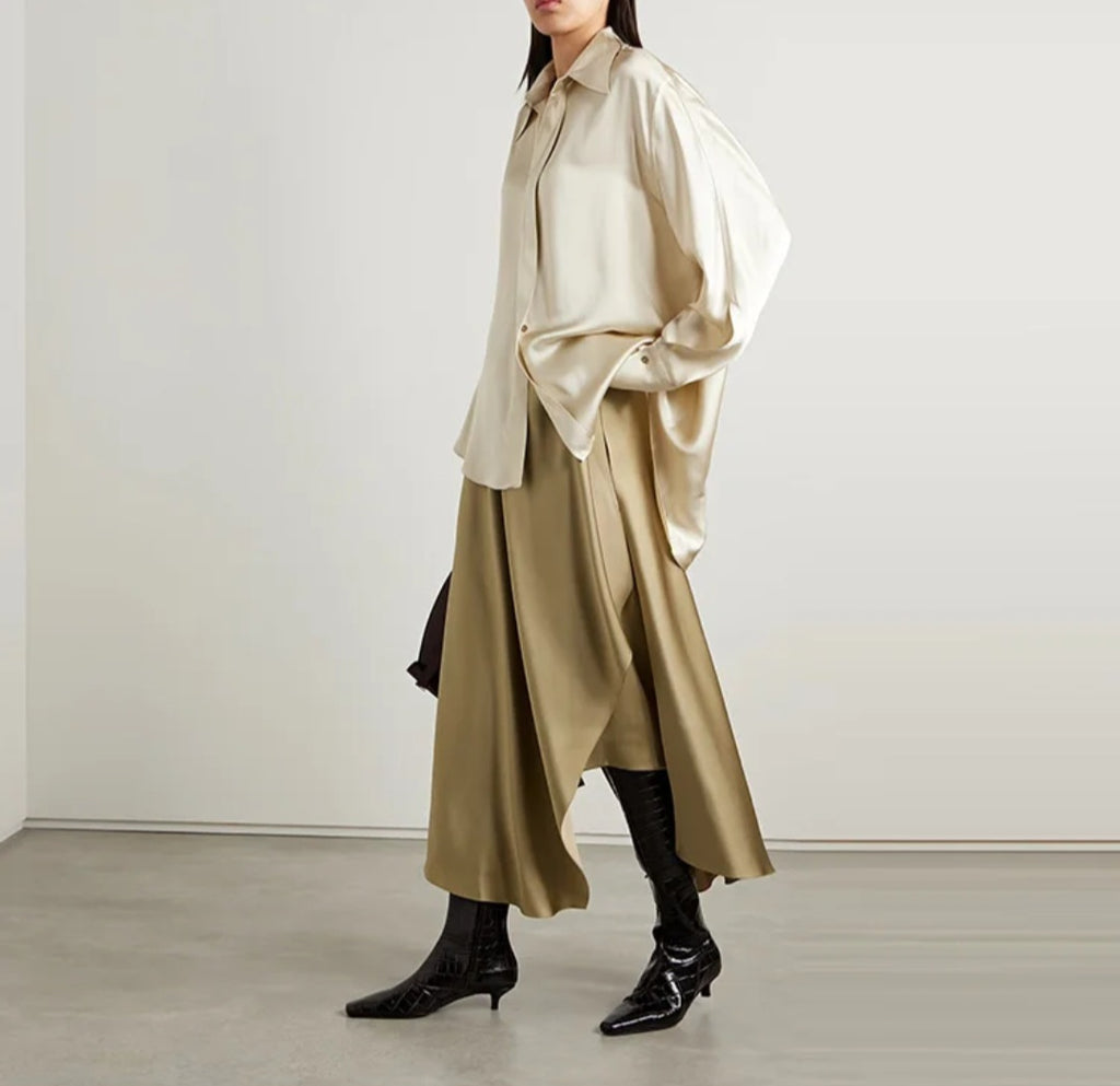 Jupe en soie élégante