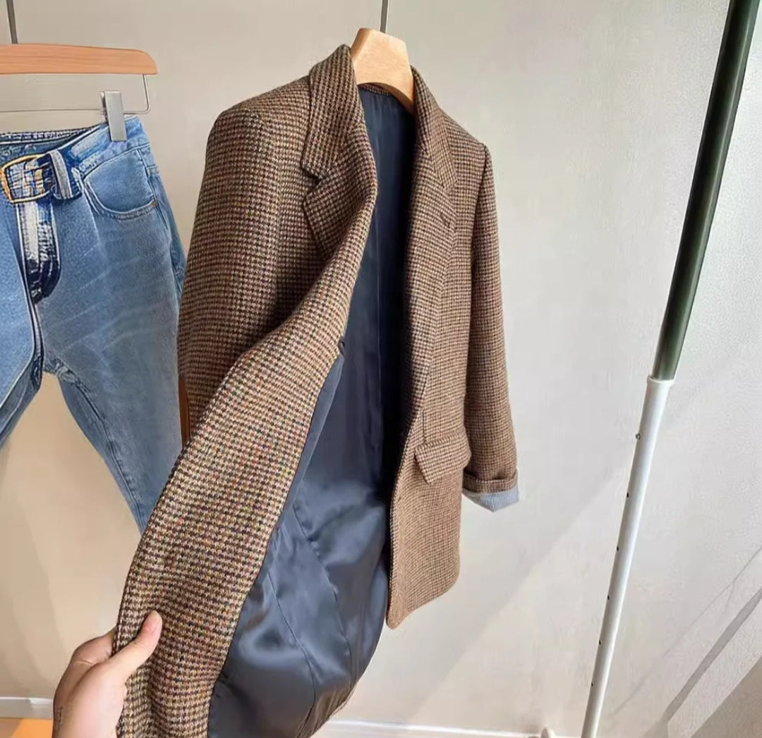 Veste blazer en laine — Style chic et intemporel