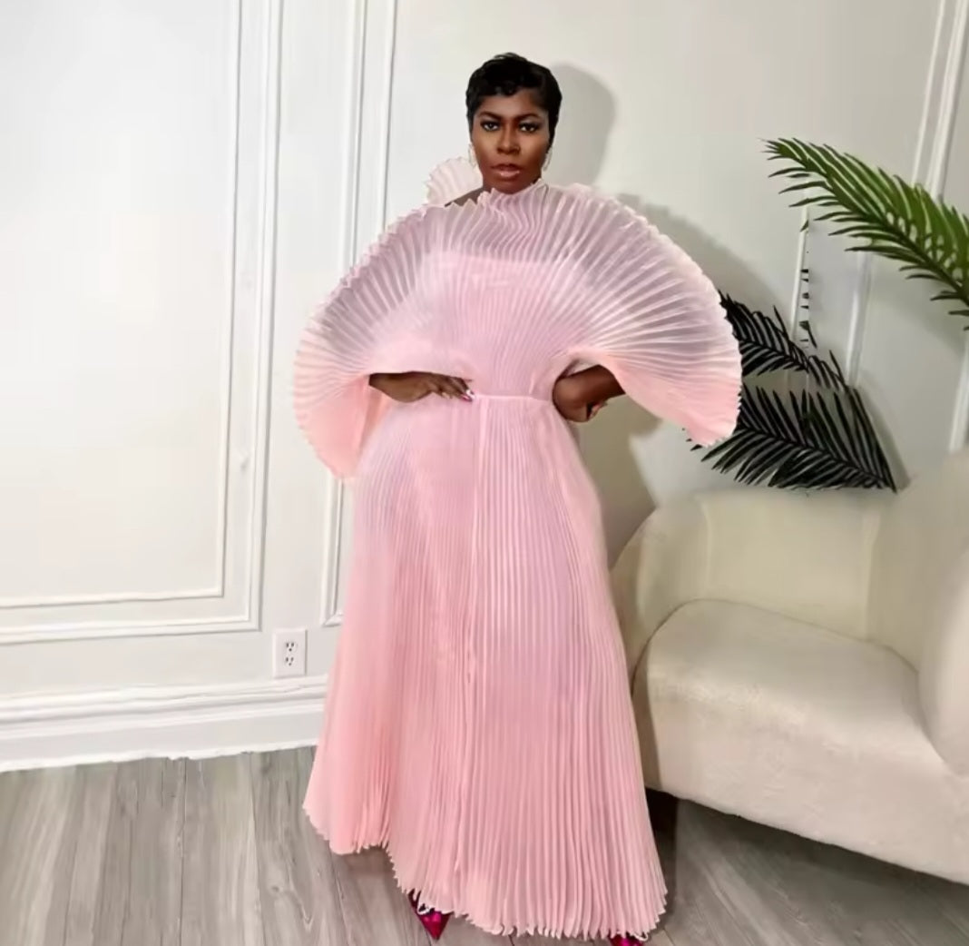 Robe Longue à encolure