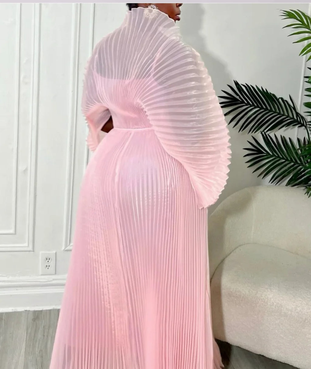 Robe Longue à encolure