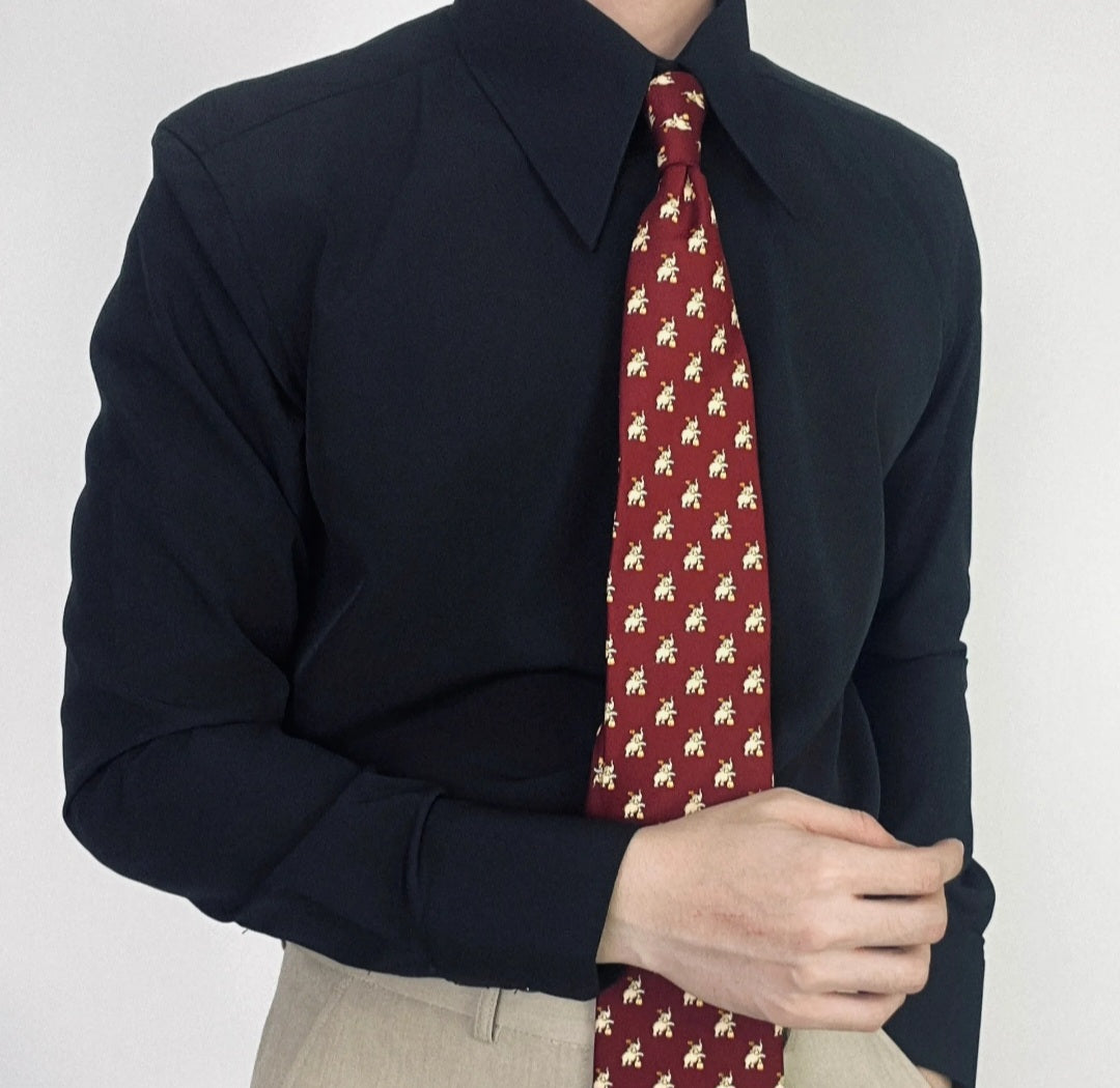 Chemise homme coton Col bureau