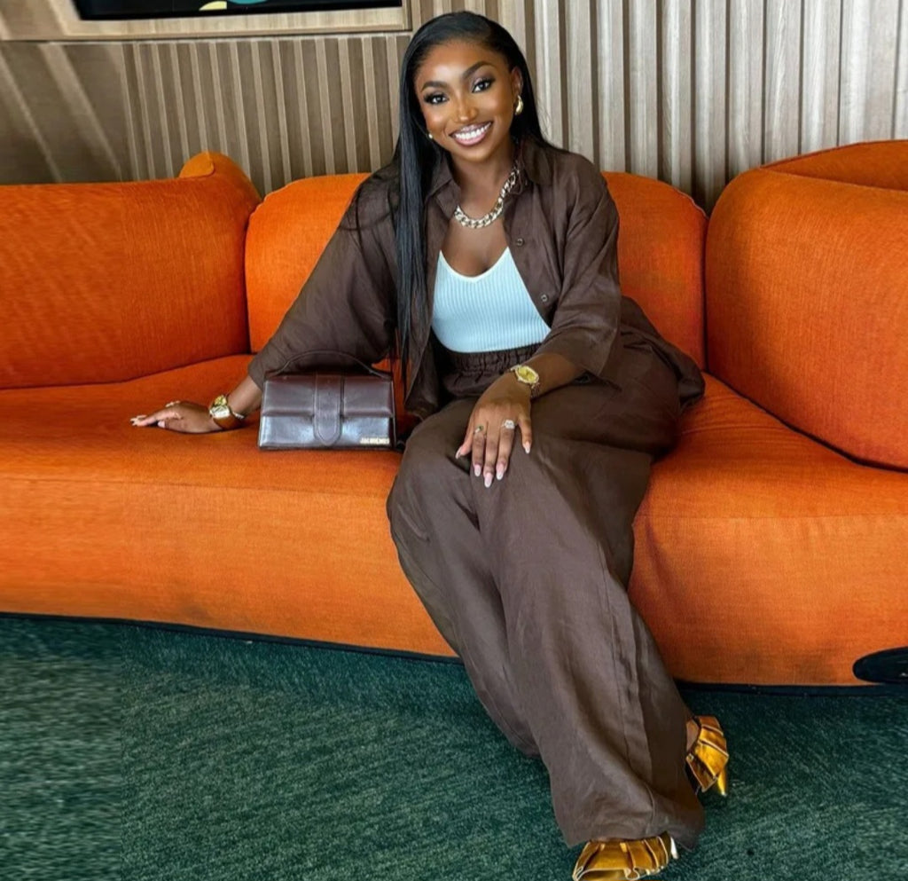 Ensemble féminin casual chic