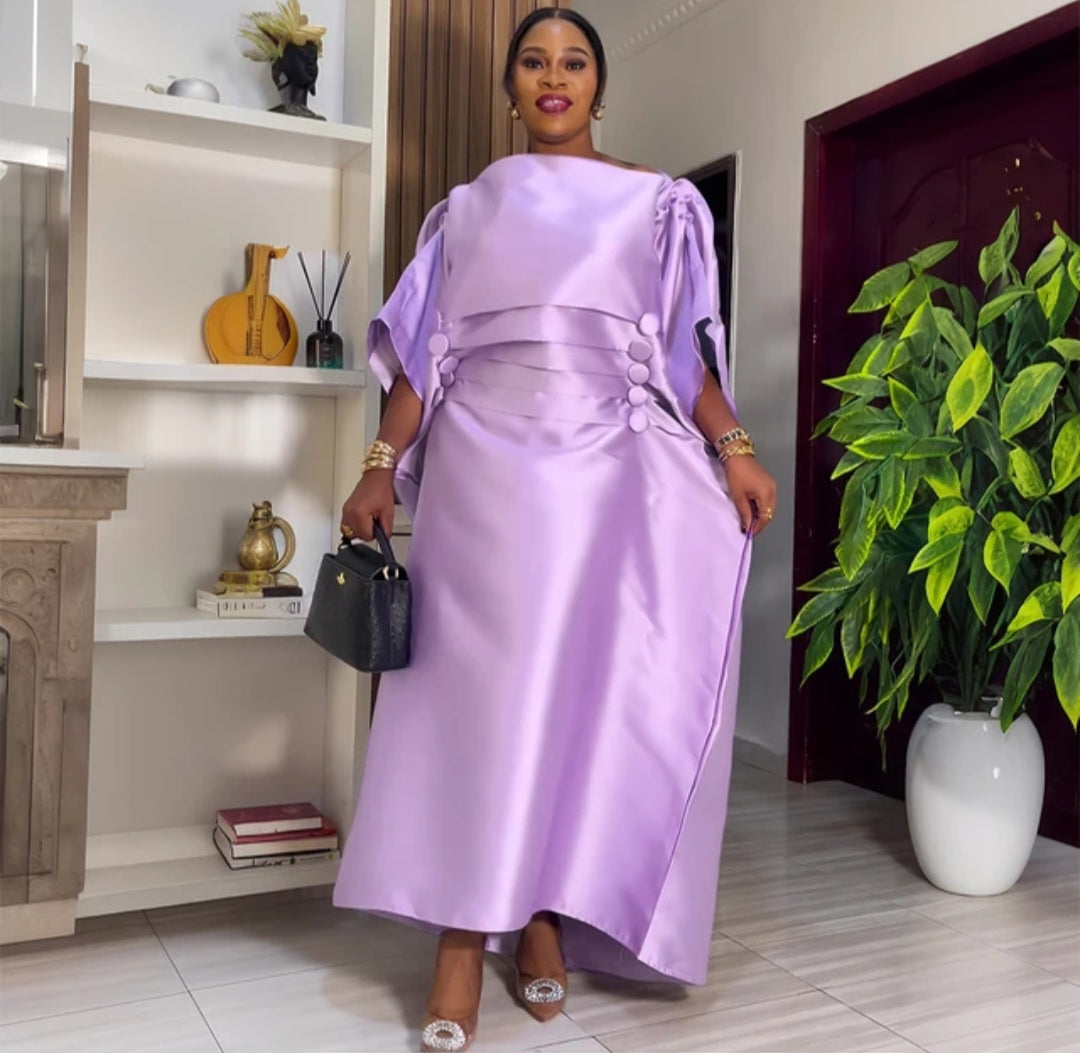 Robe  satinée élégante