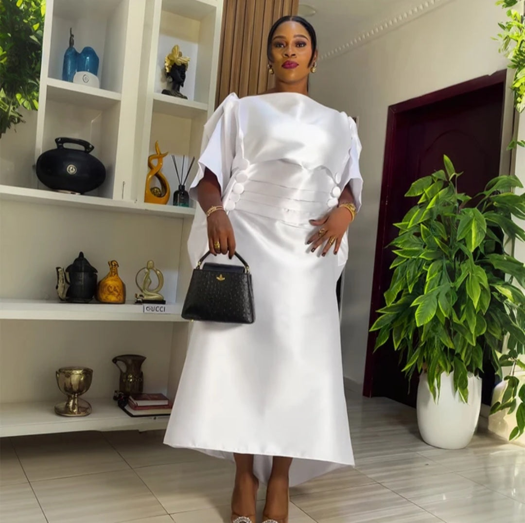 Robe  satinée élégante