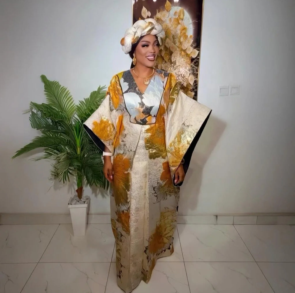 Robe longue imprimé