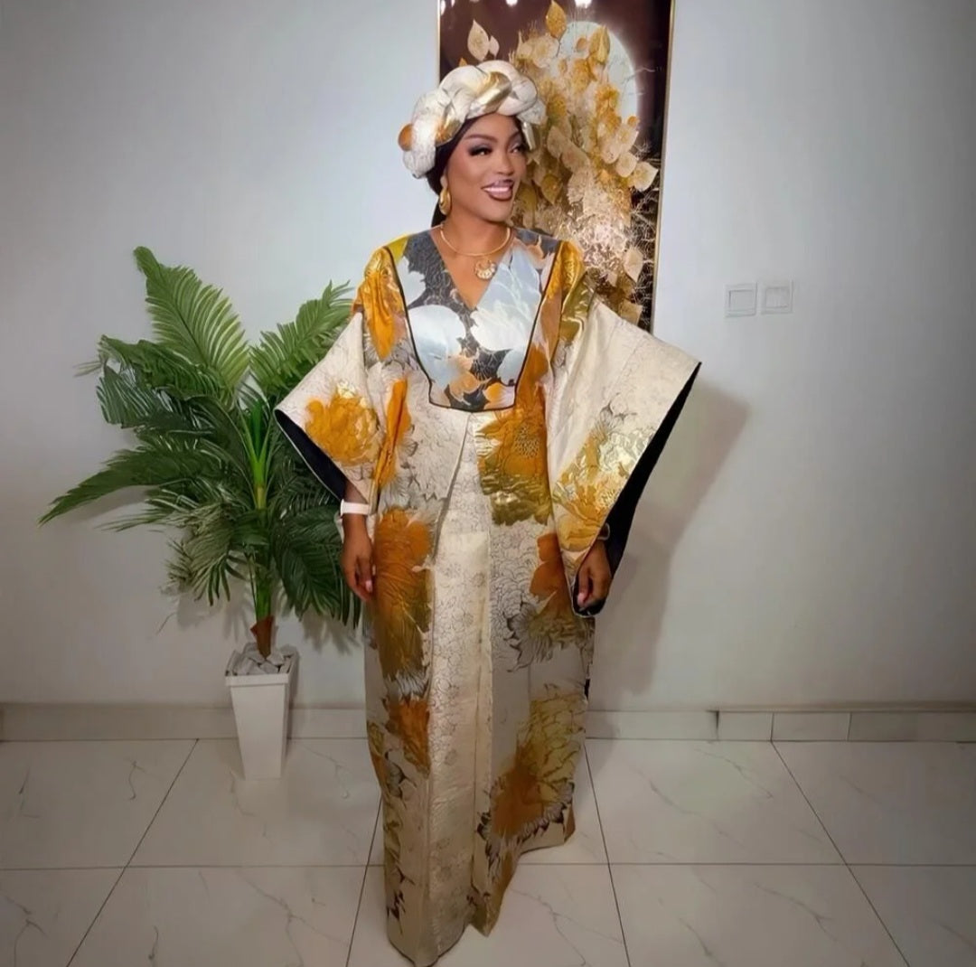 Robe longue imprimé