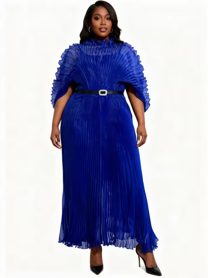 Robe Longue à encolure