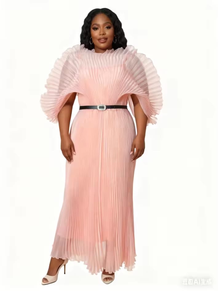 Robe Longue à encolure